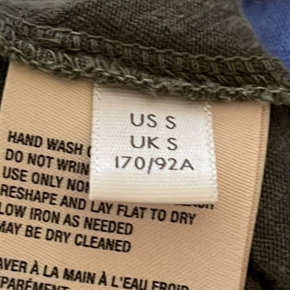 Anthropologie Blue Twist Knot Tee Blouse Sz. S - Picture 10 of 13